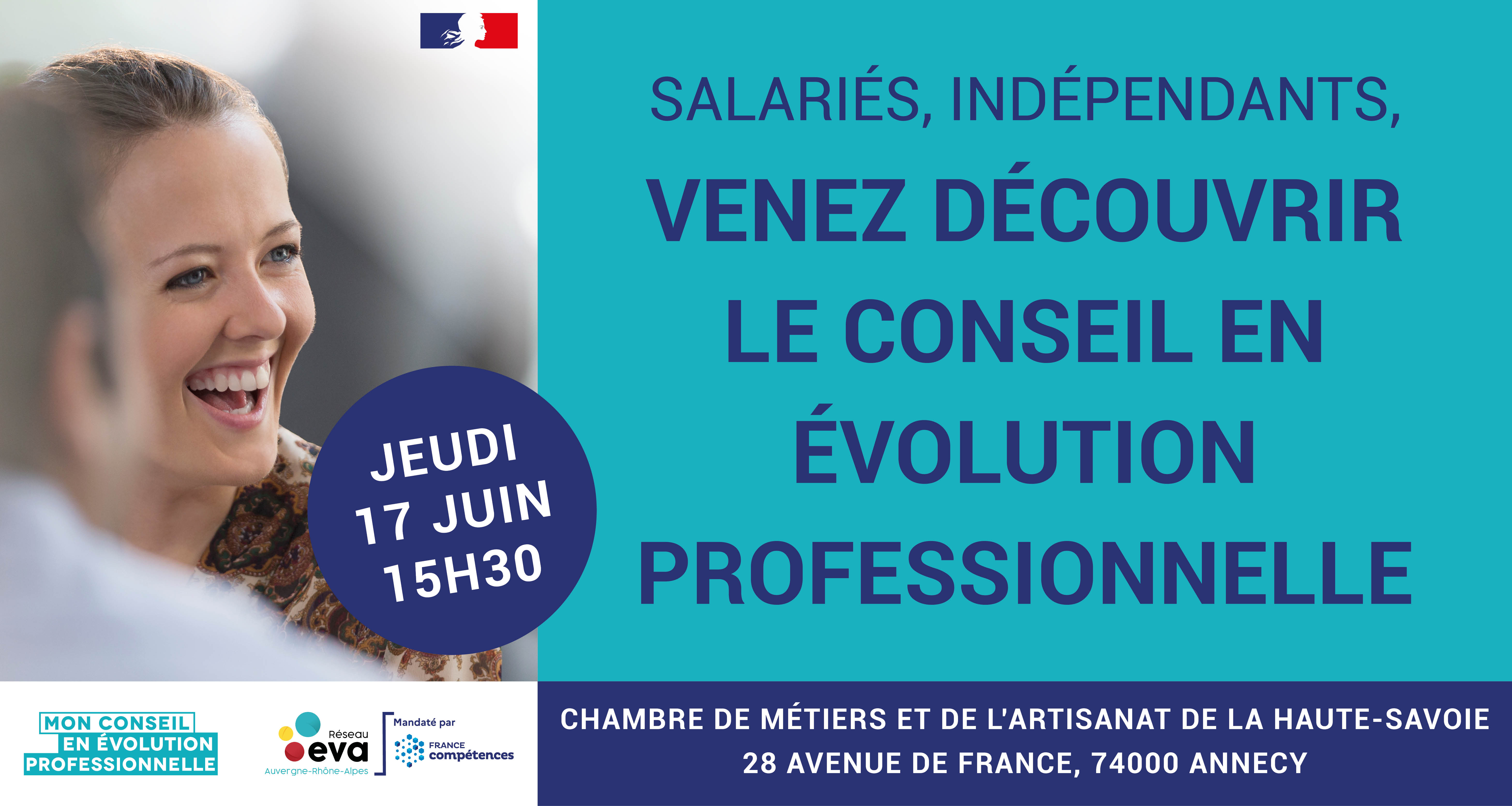 Decouverte Du Conseil En Evolution Professionnelle Chambre De Metiers Et De L Artisanat De La Haute Savoie